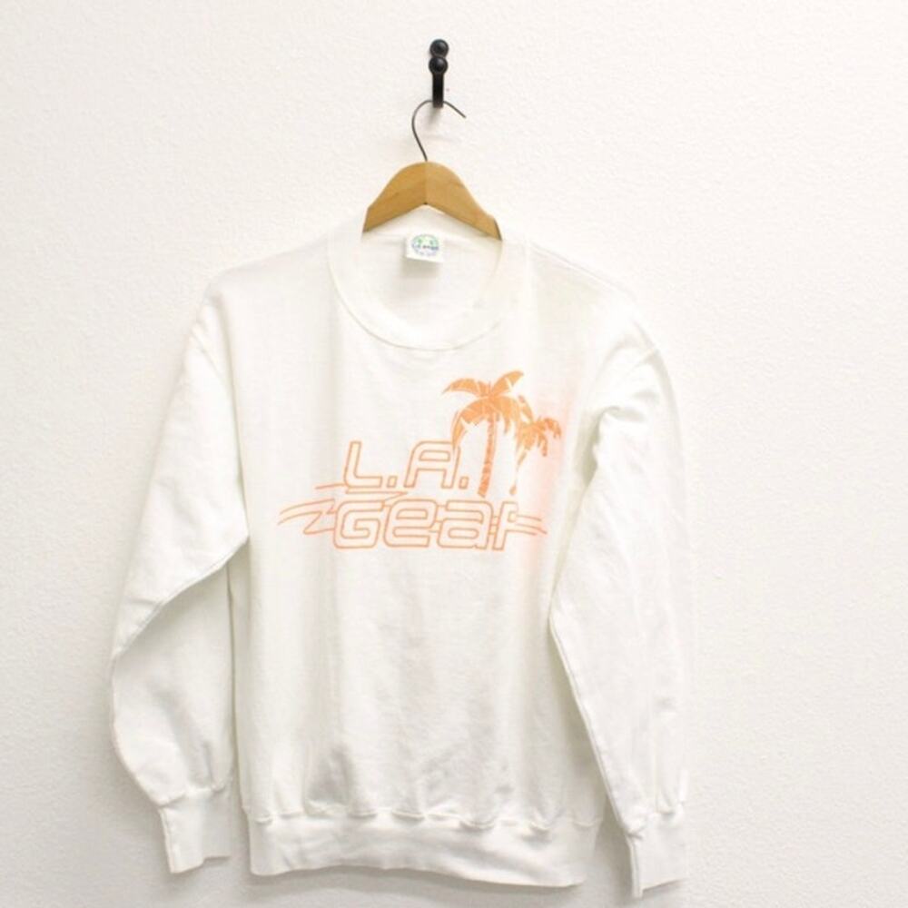 Vintage LA Gear Palm Trees Sweatshirt Medium